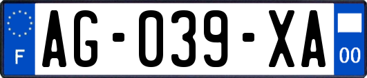 AG-039-XA