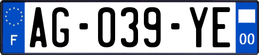 AG-039-YE
