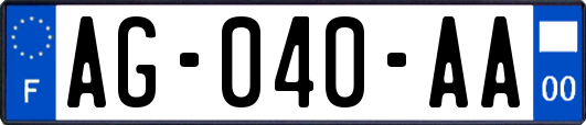 AG-040-AA