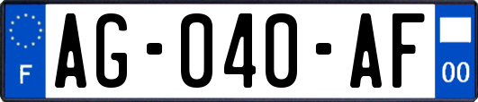 AG-040-AF