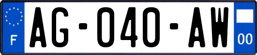 AG-040-AW