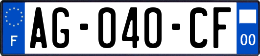 AG-040-CF
