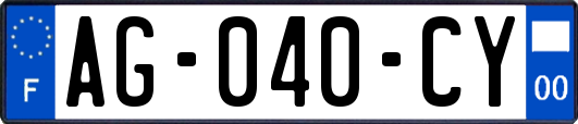 AG-040-CY