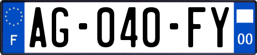 AG-040-FY