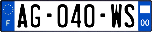 AG-040-WS