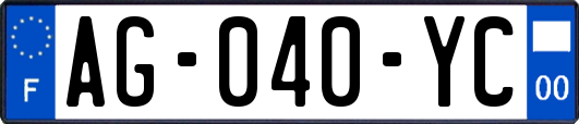 AG-040-YC