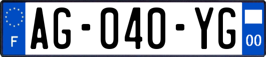 AG-040-YG