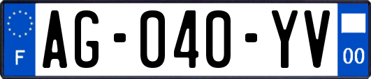 AG-040-YV