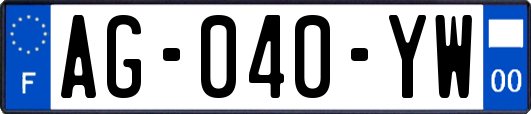 AG-040-YW