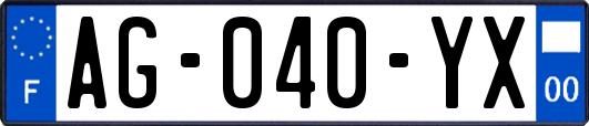 AG-040-YX