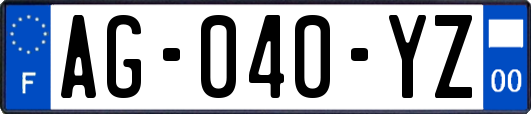 AG-040-YZ