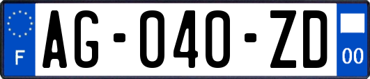 AG-040-ZD