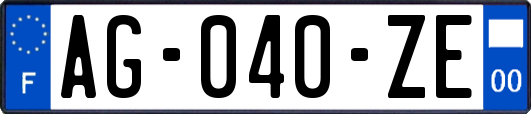 AG-040-ZE