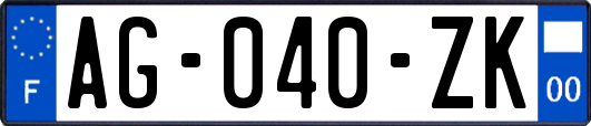 AG-040-ZK