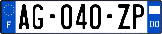 AG-040-ZP