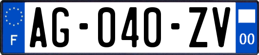 AG-040-ZV