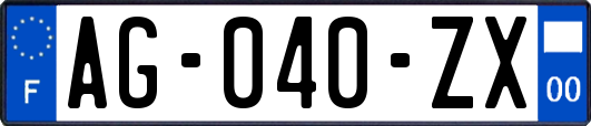 AG-040-ZX