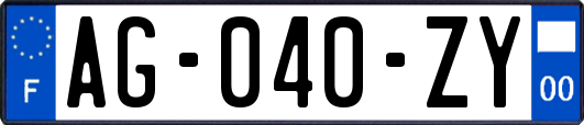 AG-040-ZY