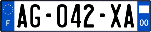 AG-042-XA