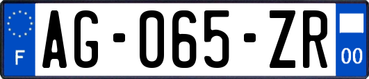 AG-065-ZR