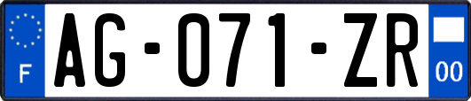 AG-071-ZR