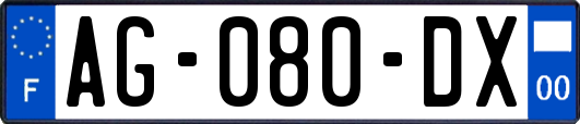 AG-080-DX