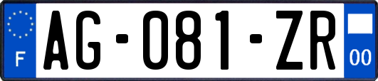 AG-081-ZR