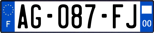 AG-087-FJ