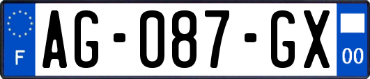 AG-087-GX