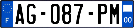 AG-087-PM