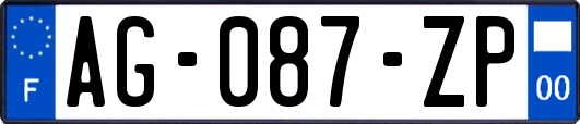 AG-087-ZP