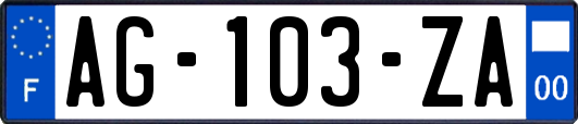 AG-103-ZA