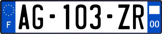 AG-103-ZR