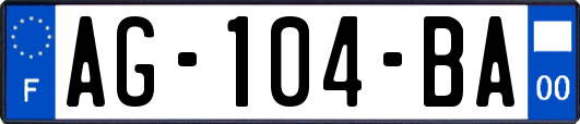 AG-104-BA