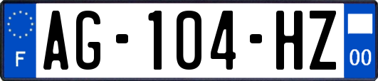 AG-104-HZ