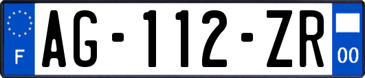 AG-112-ZR