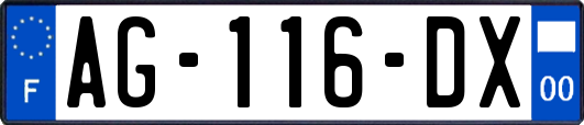 AG-116-DX