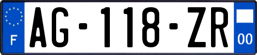 AG-118-ZR