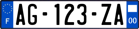 AG-123-ZA