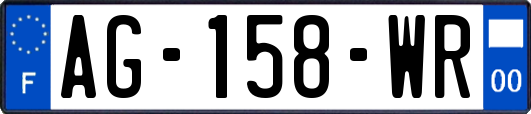 AG-158-WR