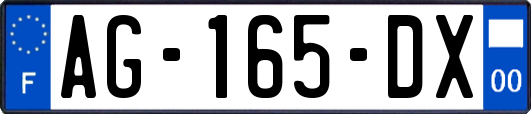 AG-165-DX