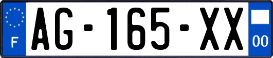 AG-165-XX