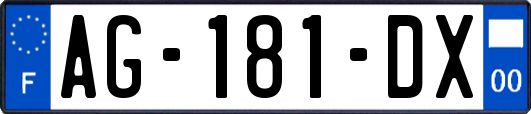AG-181-DX