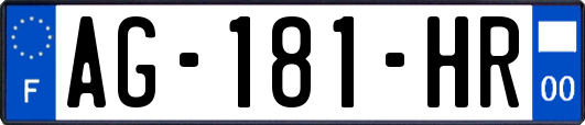 AG-181-HR