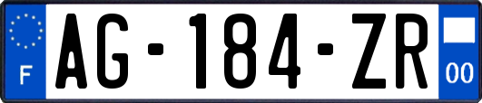 AG-184-ZR