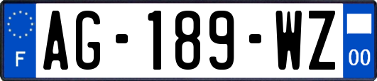 AG-189-WZ