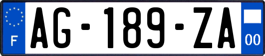 AG-189-ZA