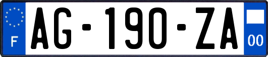 AG-190-ZA