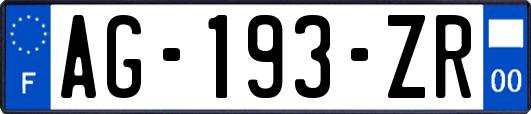 AG-193-ZR