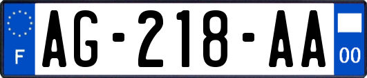 AG-218-AA